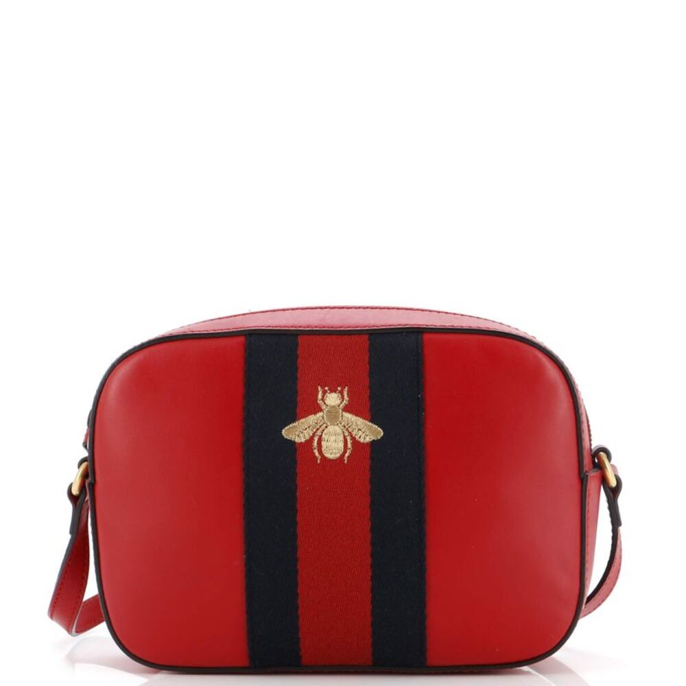 Gucci Red and Black Crossbody Bag